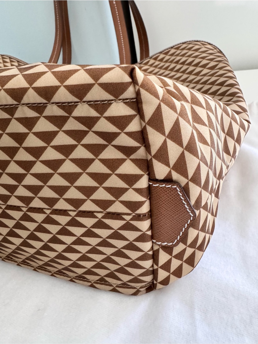 Prada Printed Nylon Tote Like New - Picture 6 of 15